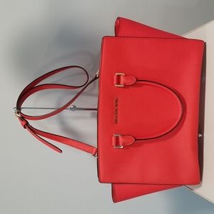 Michael Kors Selma Saffiano Leather Handbag